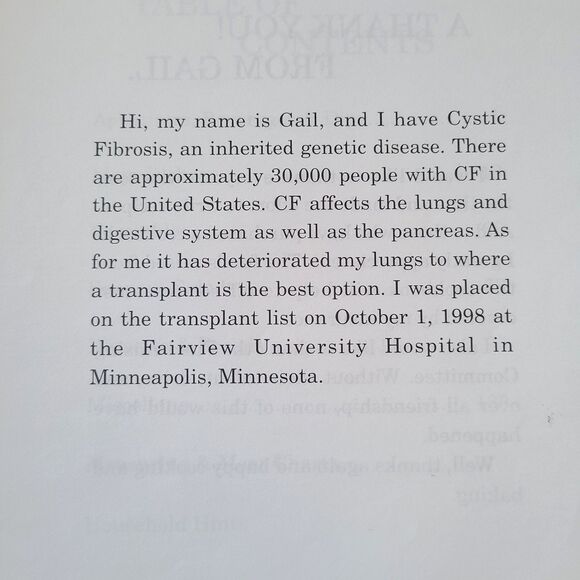 OOAK Community Fundraiser Vintage Spiral Bound Cookbook "Cooking For Gail" - Picture 2 of 10